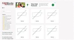 Desktop Screenshot of cadblocksforfree.com